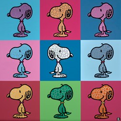 Dare To Be Different by Paul Normansell - Original sized 28x28 inches. Available from Whitewall Galleries